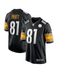Men’s Pittsburgh Steelers MyCole Pruitt Black Game Jersey