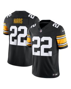 Men’s Pittsburgh Steelers Najee Harris Black Vapor F.U.S.E. Limited Jersey