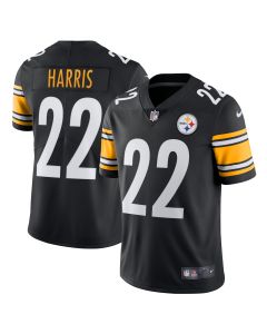 Men’s Pittsburgh Steelers Najee Harris Black Vapor Limited Jersey