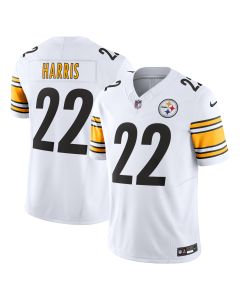 Men’s Pittsburgh Steelers Najee Harris White Vapor F.U.S.E. Limited Jersey