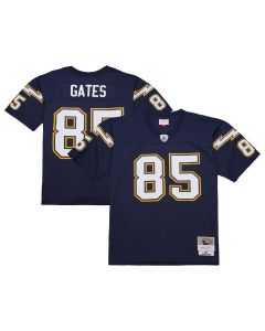 Men’s San Diego Chargers Antonio Gates Mitchell & Ness Navy 2006 Legacy Jersey