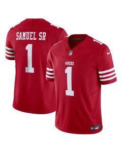 Men’s San Francisco 49ers Deebo Samuel Sr Scarlet Vapor F.U.S.E. Limited Jersey
