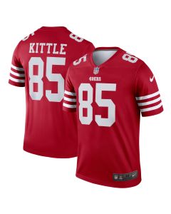 Men’s San Francisco 49ers George Kittle Scarlet Team Legend Player Performance Top
