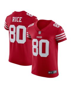 Men’s San Francisco 49ers Jerry Rice Scarlet Vapor Elite Retired Player Jersey