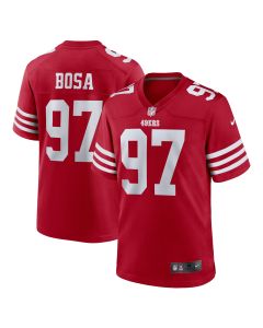 Men’s San Francisco 49ers Nick Bosa Scarlet Player Game Jersey