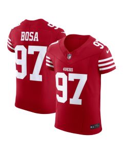 Men’s San Francisco 49ers Nick Bosa Scarlet Vapor F.U.S.E. Elite Jersey