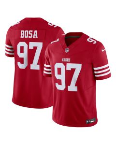 Men’s San Francisco 49ers Nick Bosa Scarlet Vapor F.U.S.E. Limited Jersey