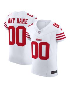 Men’s San Francisco 49ers White Vapor F.U.S.E. Elite Custom Jersey