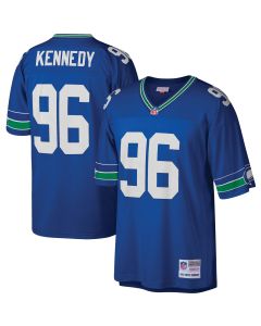 Men’s Seattle Seahawks Cortez Kennedy Mitchell & Ness Royal Legacy Jersey