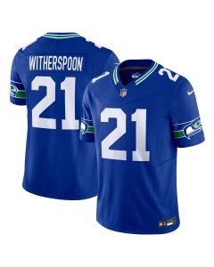 Men’s Seattle Seahawks Devon Witherspoon Royal Alternate Vapor F.U.S.E. Limited Jersey