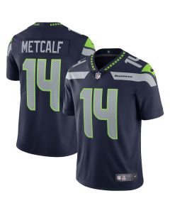 Men’s Seattle Seahawks DK Metcalf College Navy Vapor Limited Jersey