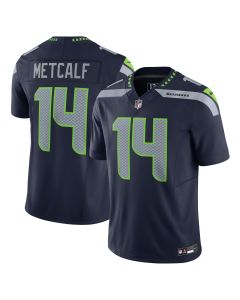 Men’s Seattle Seahawks DK Metcalf Navy Vapor F.U.S.E. Limited Jersey
