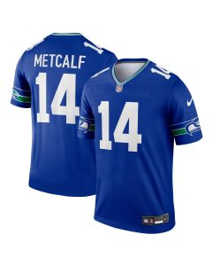Men’s Seattle Seahawks DK Metcalf Royal Alternate Legend Player Performance Top