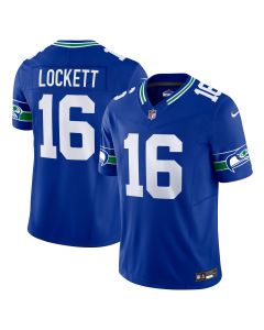 Men’s Seattle Seahawks Tyler Lockett Royal Vapor F.U.S.E. Limited Jersey