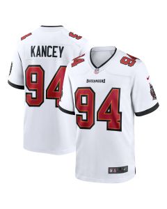Men’s Tampa Bay Buccaneers Calijah Kancey White Game Jersey