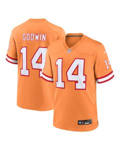 Men’s Tampa Bay Buccaneers Chris Godwin Orange Throwback Game Jersey