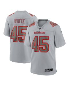 Men’s Tampa Bay Buccaneers Devin White Gray Atmosphere Fashion Game Jersey
