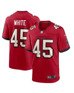 Men’s Tampa Bay Buccaneers Devin White Red Player Game Jersey
