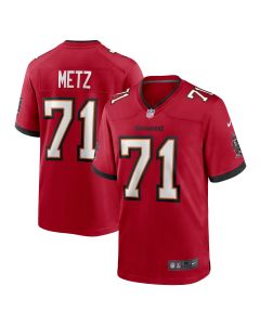 Men’s Tampa Bay Buccaneers Lorenz Metz Red Game Jersey