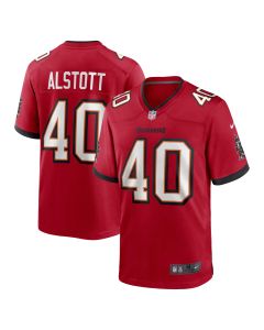 Men’s Tampa Bay Buccaneers Mike Alstott Red Retired Player Game Jersey