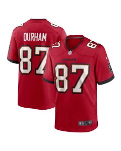 Men’s Tampa Bay Buccaneers Payne Durham Red Game Jersey