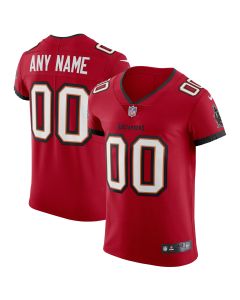 Men’s Tampa Bay Buccaneers Red Vapor Elite Custom Jersey