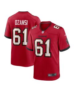 Men’s Tampa Bay Buccaneers Silas Dzansi Red Game Jersey