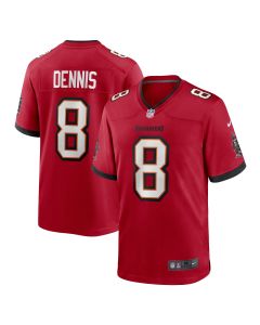 Men’s Tampa Bay Buccaneers SirVocea Dennis Red Game Jersey