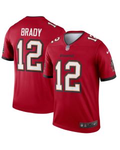 Men’s Tampa Bay Buccaneers Tom Brady Red Team Legend Player Performance Top