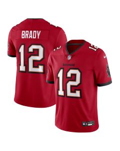 Men’s Tampa Bay Buccaneers Tom Brady Red Vapor Untouchable Limited Jersey