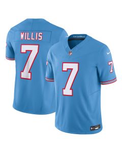 Men’s Tennessee Titans Malik Willis Light Blue Vapor F.U.S.E. Limited Jersey