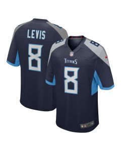 Men’s Tennessee Titans Will Levis Navy Game Jersey