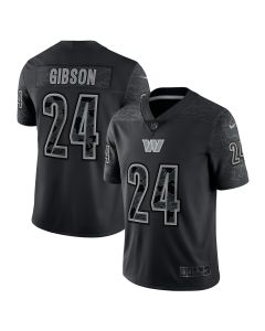 Men’s Washington Commanders Antonio Gibson Black RFLCTV Limited Jersey