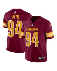 Men’s Washington Commanders Da’Ron Payne Burgundy Vapor Limited Jersey