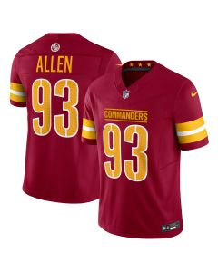 Men’s Washington Commanders Jonathan Allen Burgundy Vapor F.U.S.E. Limited Jersey