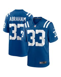 Micah Abraham 33 Indianapolis Colts Game Men Jersey – Royal