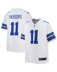 Micah Parsons 11 Dallas Cowboys YOUTH Game Jersey – White