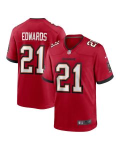 Mike Edwards 21 Tampa Bay Buccaneers Game Men Jersey – Red
