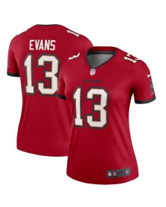 Mike Evans 13 Tampa Bay Buccaneers Women Legend Jersey – Red