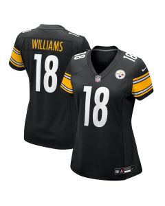 Mike Williams 18 Pittsburgh Steelers Women’s Game Jersey – Black