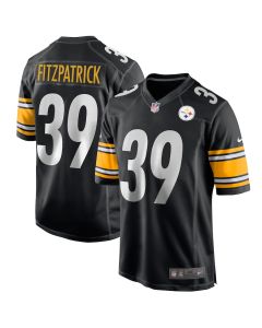 Minkah Fitzpatrick 39 Pittsburgh Steelers Game Men Jersey – Black