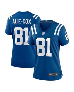 Mo Alie-Cox 81 Indianapolis Colts Women’s Game Jersey – Royal