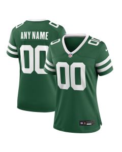 New York Jets Game Jersey Customized – Women, Green