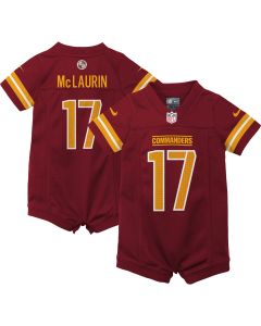 Newborn & Infant Washington Commanders Terry McLaurin Burgundy Game Romper Jersey