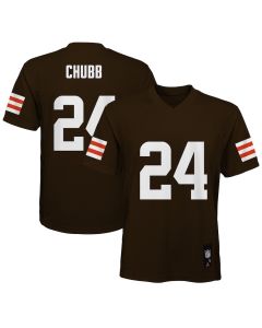 Nick Chubb 24 Cleveland Browns YOUTH Jersey – Brown