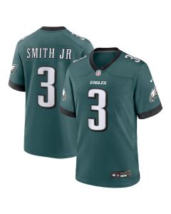 Nolan Smith 3 Philadelphia Eagles Team Game Men Jersey – Midnight Green