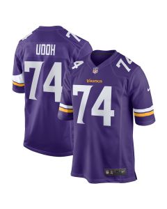 Oli Udoh 74 Minnesota Vikings Men Game Jersey – Purple