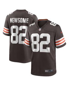 Ozzie Newsome 82 Cleveland Browns Men Game Retired Jersey – Brown