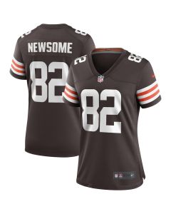 Ozzie Newsome 82 Cleveland Browns Women Game Retired Jersey – Brown