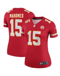Patrick Mahomes 15 Kansas City Chiefs Women Legend Team Jersey – Red